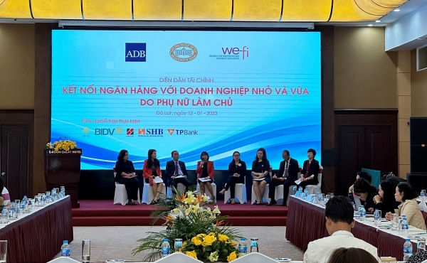 BIDV tham gia diễn đàn kết nối ngân hàng và DNNVV do phụ nữ làm chủ