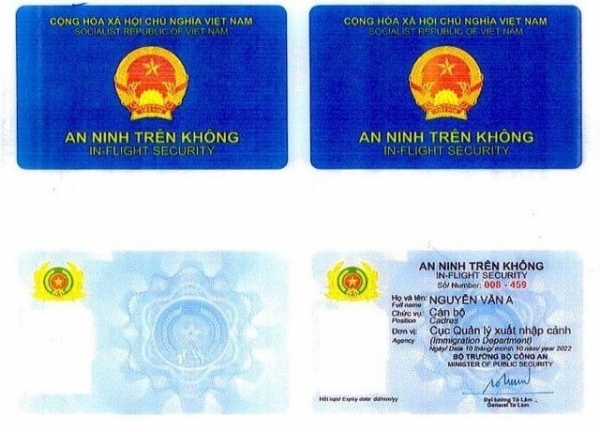 Bộ Công an đề xuất cấp thẻ an ninh trên không cho sĩ quan