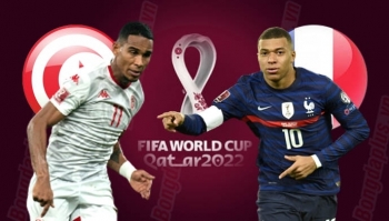 Lịch sử đối đầu, nhận định Tunisia vs Pháp bảng D World Cup 2022, 22h00 ngày 30/11