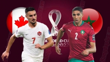Lịch sử đối đầu, nhận định Canada vs Maroc bảng F World Cup 2022, 22 giờ ngày 1/12
