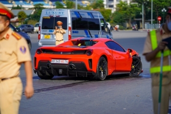 Công an Hà Nội thông tin vụ siêu xe Ferrari gây tai nạn chết người