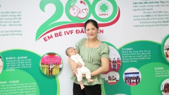 Phú Thọ: Đón em bé thứ 200 ra đời bằng phương pháp thụ tinh trong ống nghiệm (IVF)